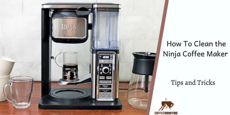 how to clean the ninja coffee maker