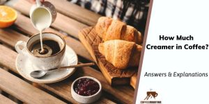 how much creamer in coffee